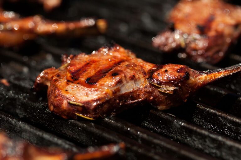 Cordero a la parrilla paso a paso