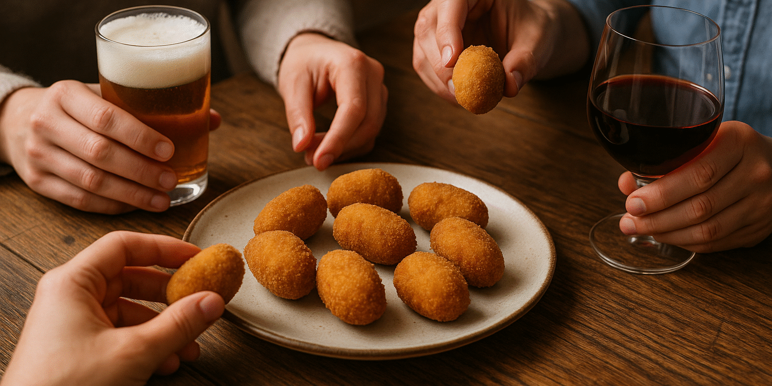Receta de croquetas de cordero Serranía de Cuenca para tapas
