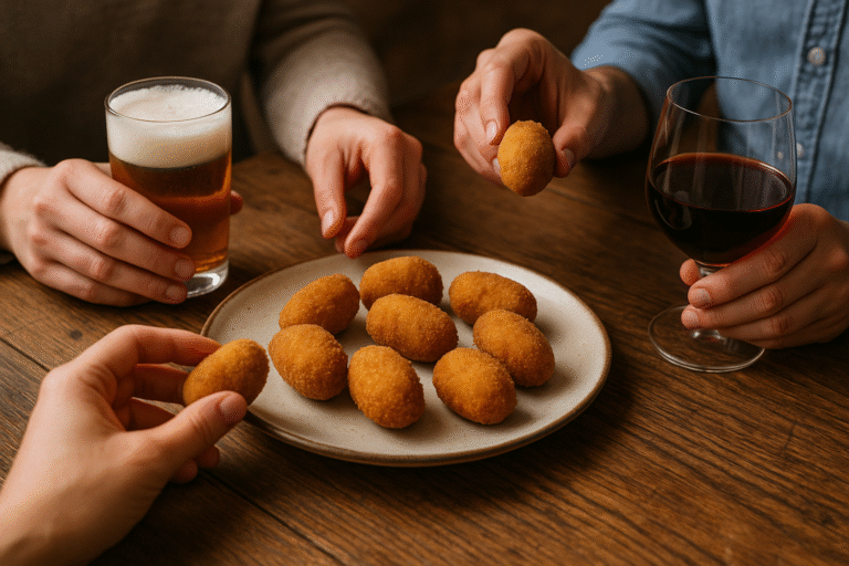 Receta de croquetas de cordero Serranía de Cuenca para tapas