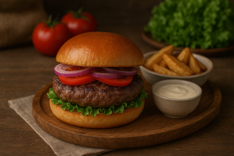 Receta de hamburguesas caseras con carne de cordero Serranía de Cuenca Receta de hamburguesas caseras con carne de cordero Serranía de Cuenca