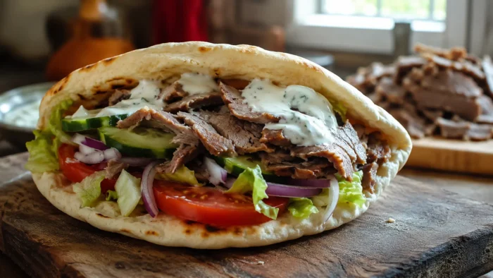 shawarma de cordero shawarma de cordero