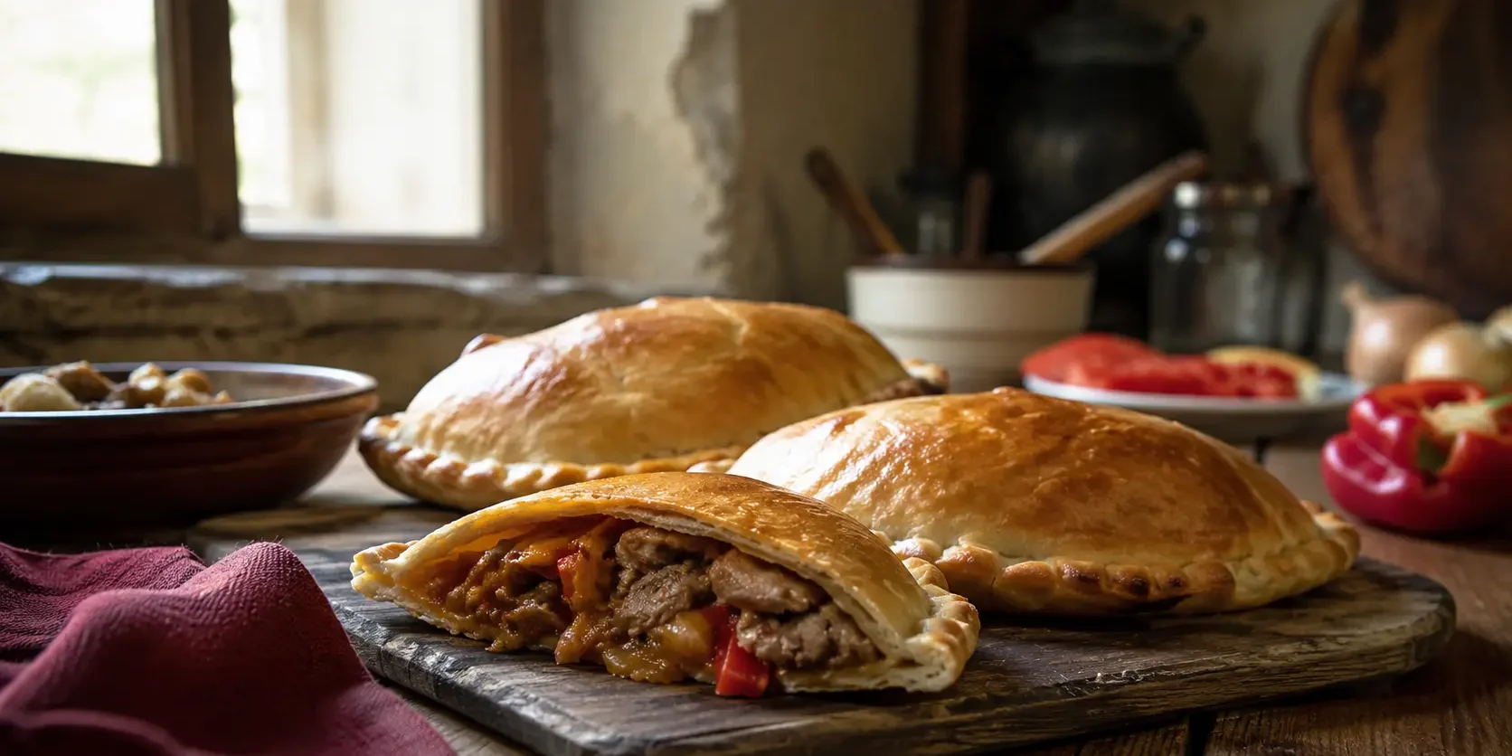 Cómo hacer empanadas rellenas de Cordero Serranía de Cuenca
